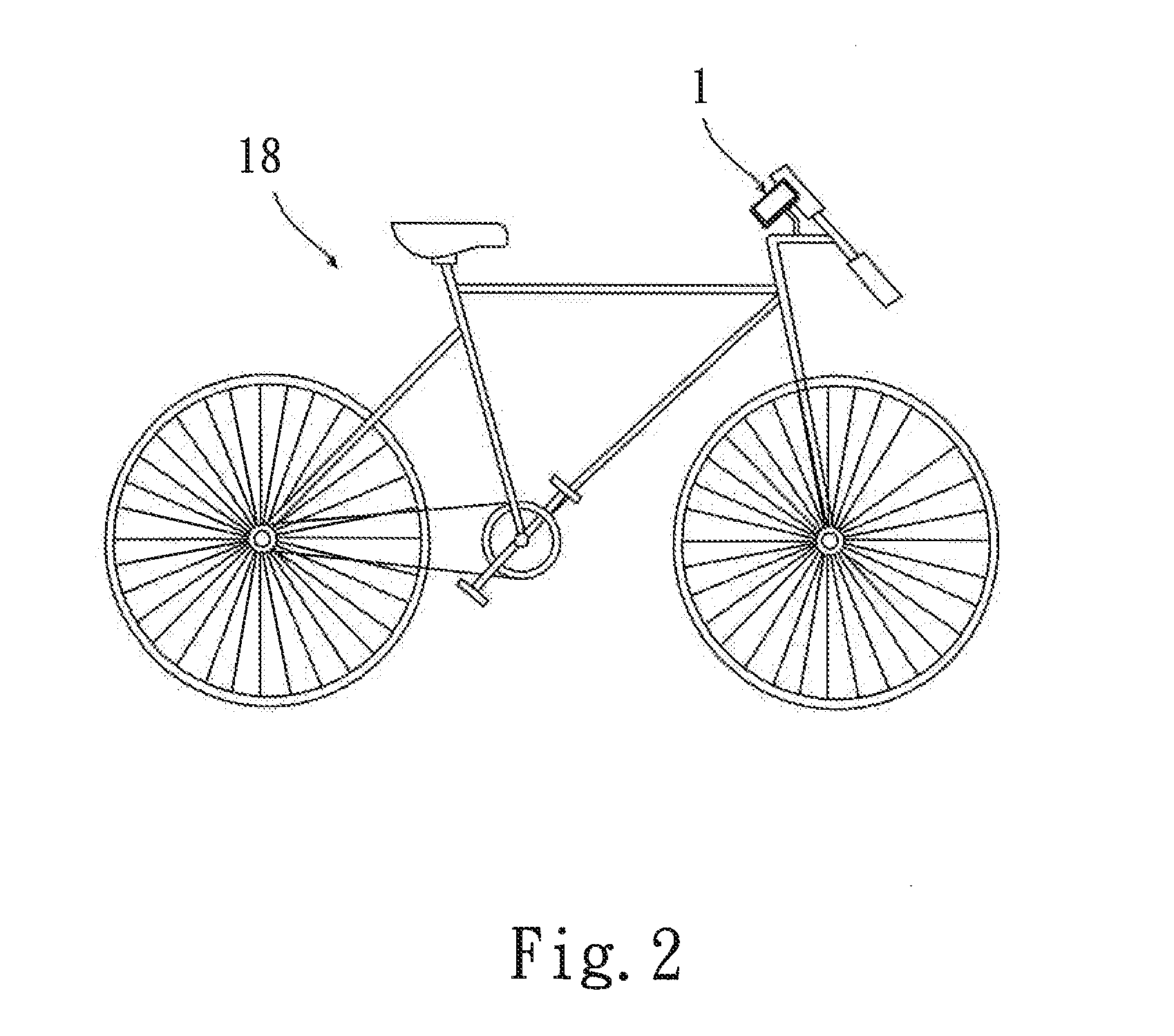 Video device for realtime pedaling frequency estimation