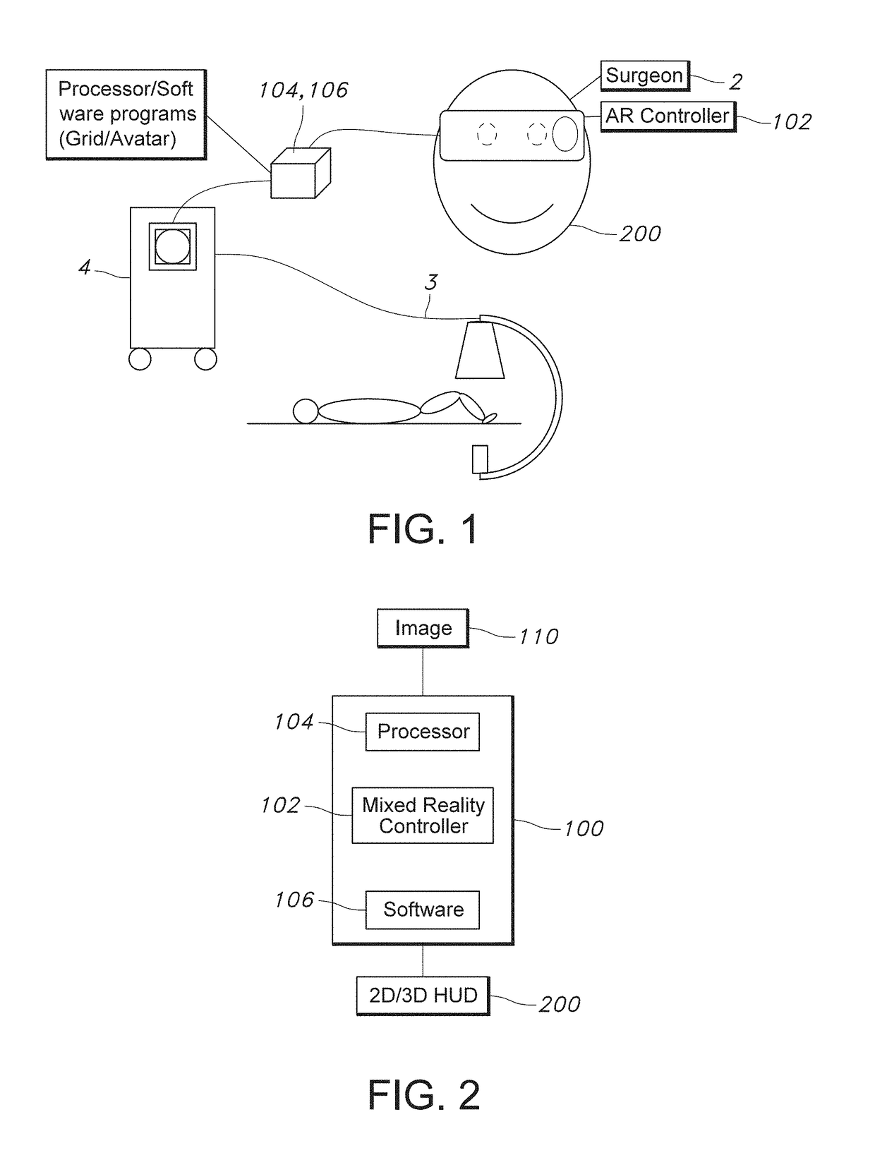 Mixed reality imaging system, apparatus and surgical suite