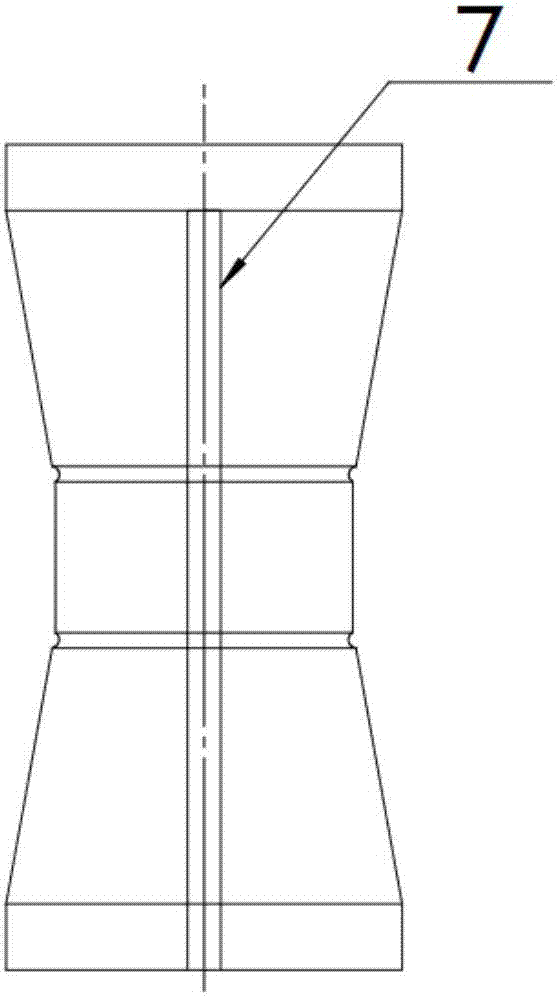 Radial piezoelectric driver based on flexible amplification structure