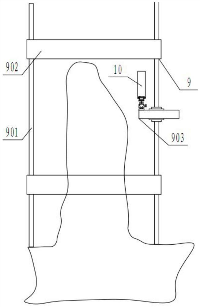 A kind of sampling stalagmite restoration method