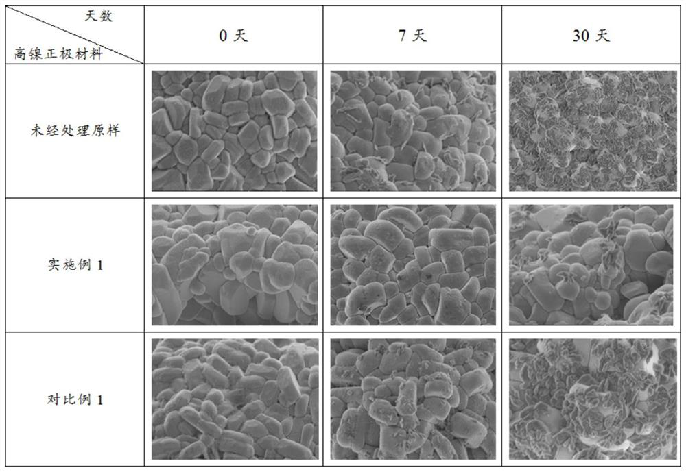 A kind of nano-magnesium lithium silicate coated high-nickel positive electrode material and its preparation method and application