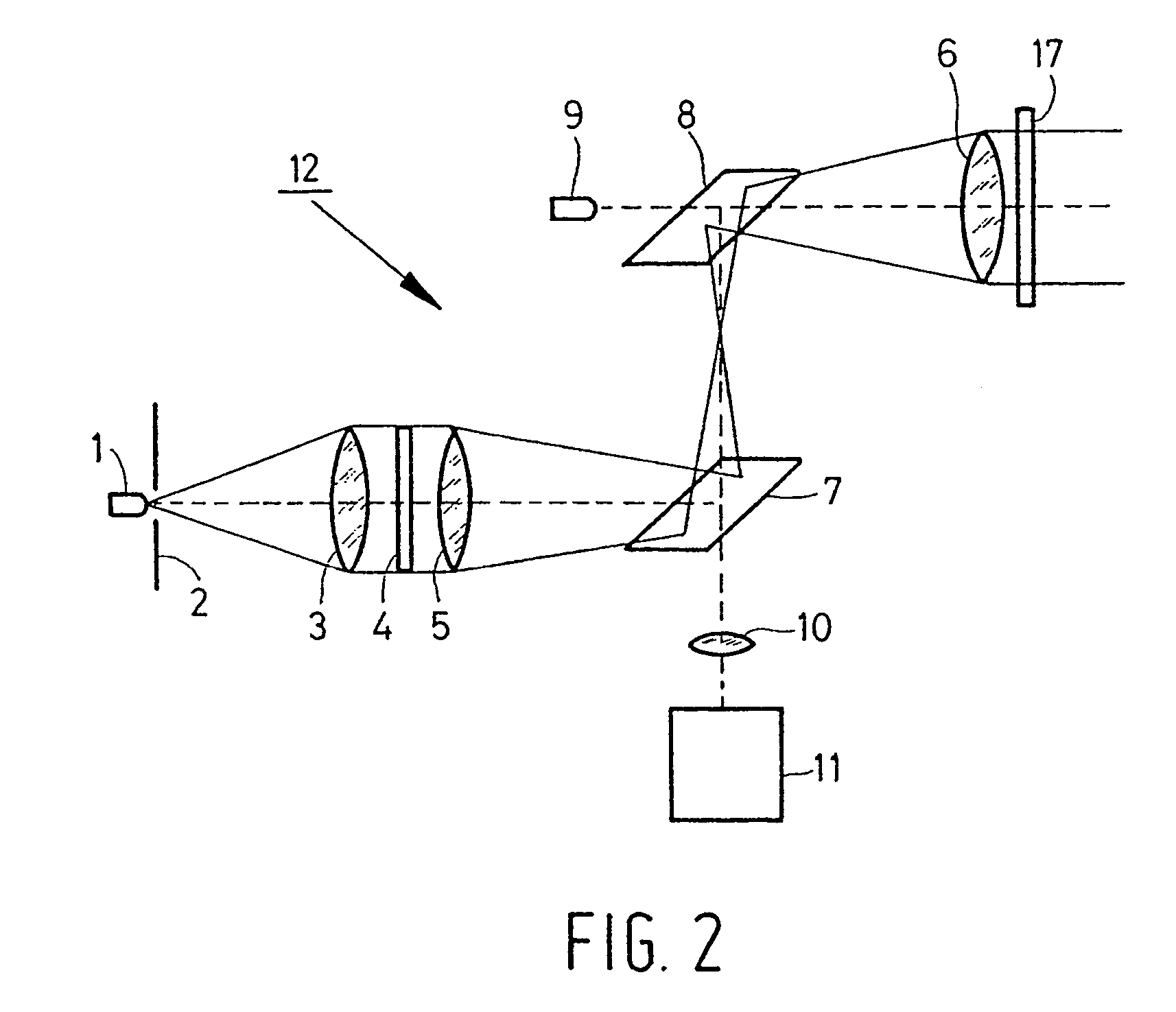 Method and arrangement for performing measurements of the topography of a surface by means of a thermal emission from the surface