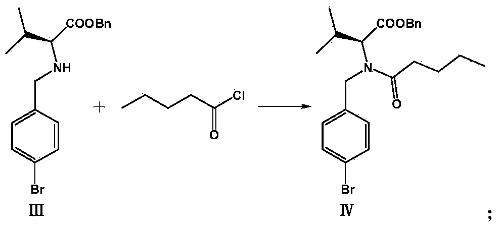 Synthesis method of valsartan