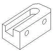 A two-body tool holder device for automatic piston ring marking machine