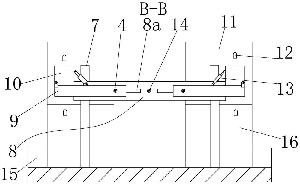 A double-station irrigation cleaning machine