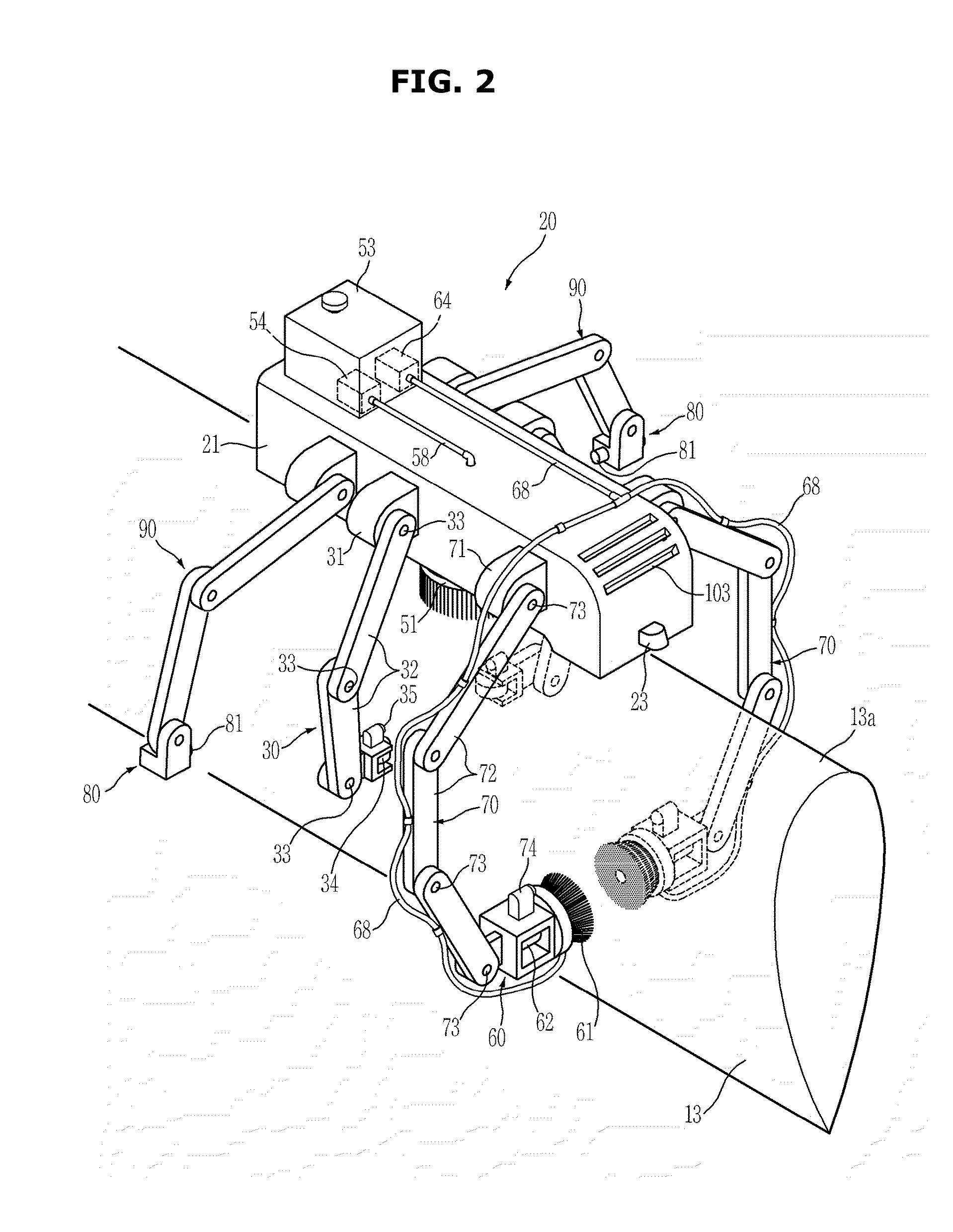 Blade maintenance device for wind turbine