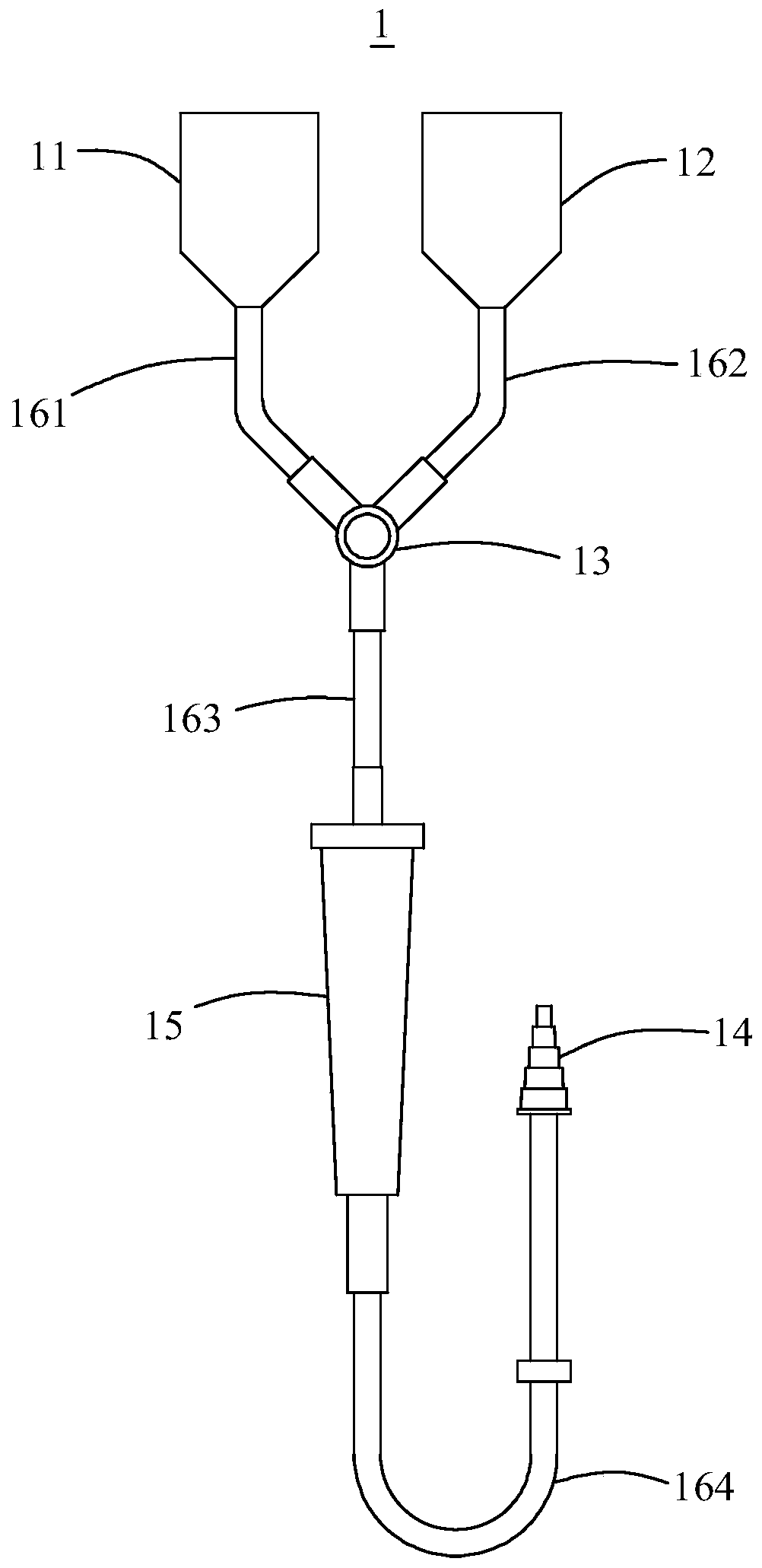 Nutrition device, nutrition pump and enteral feeding system