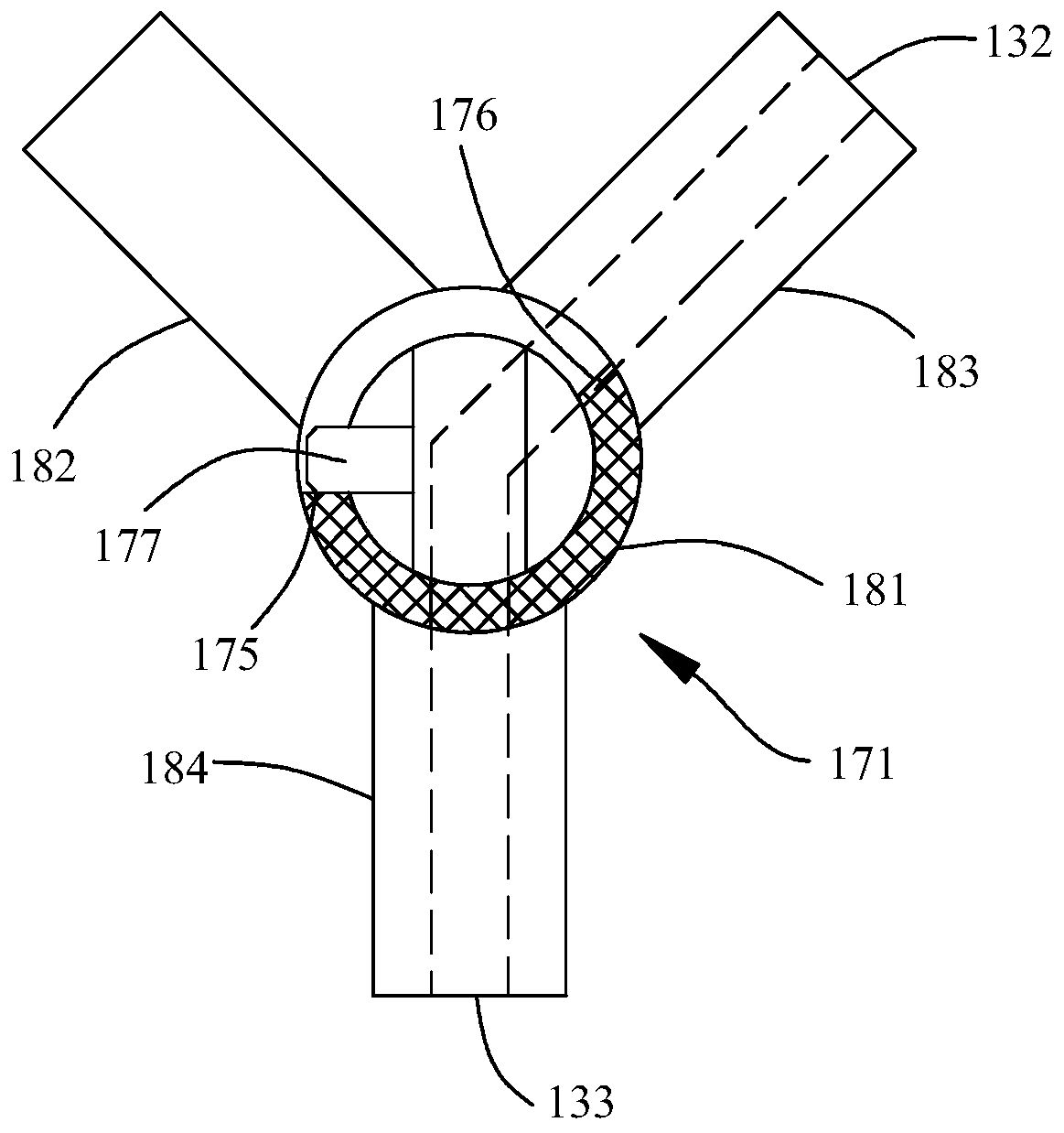 Nutrition device, nutrition pump and enteral feeding system