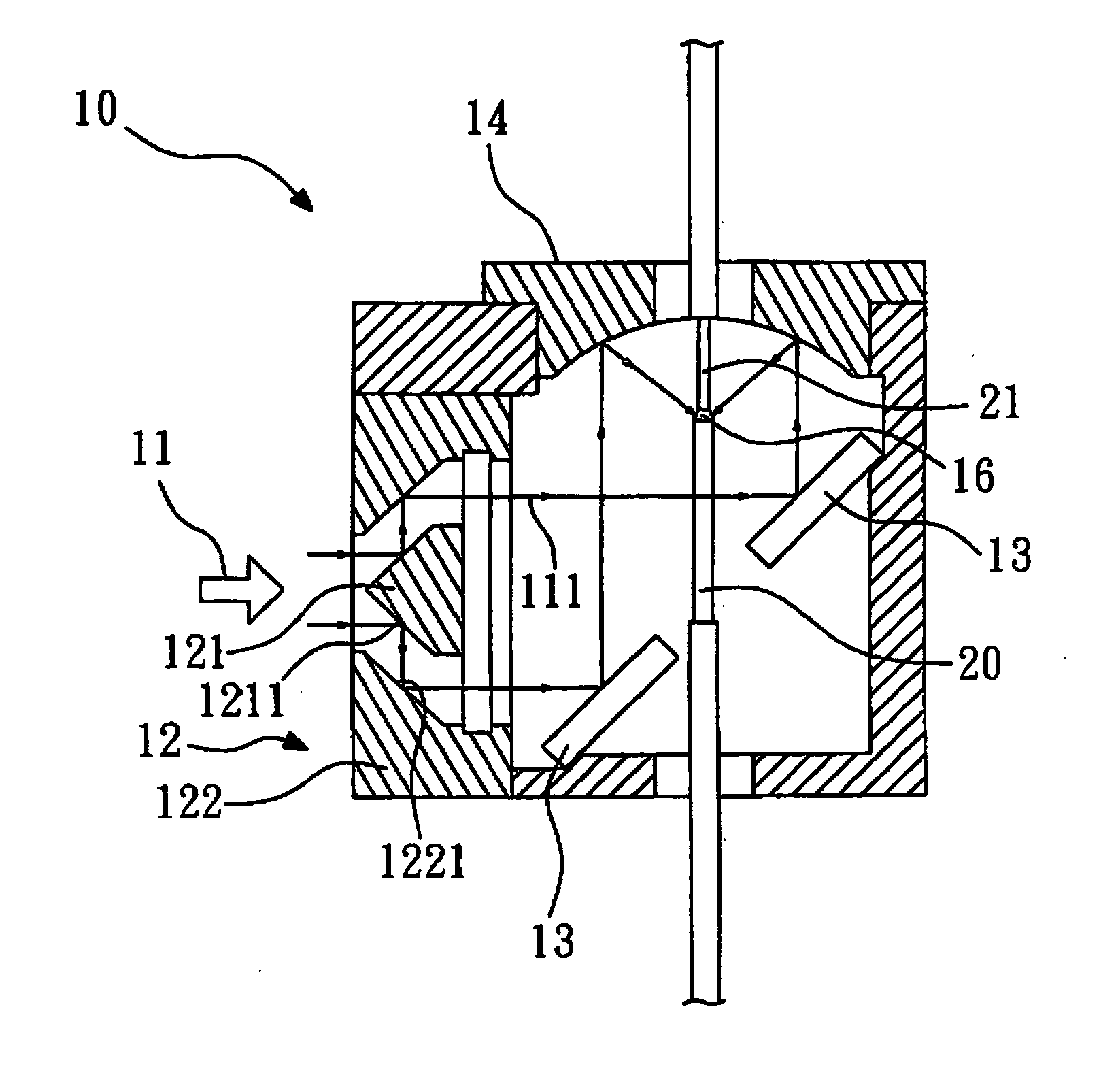 Fiber used in wideband amplified spontaneous emission light source and the method of making the same