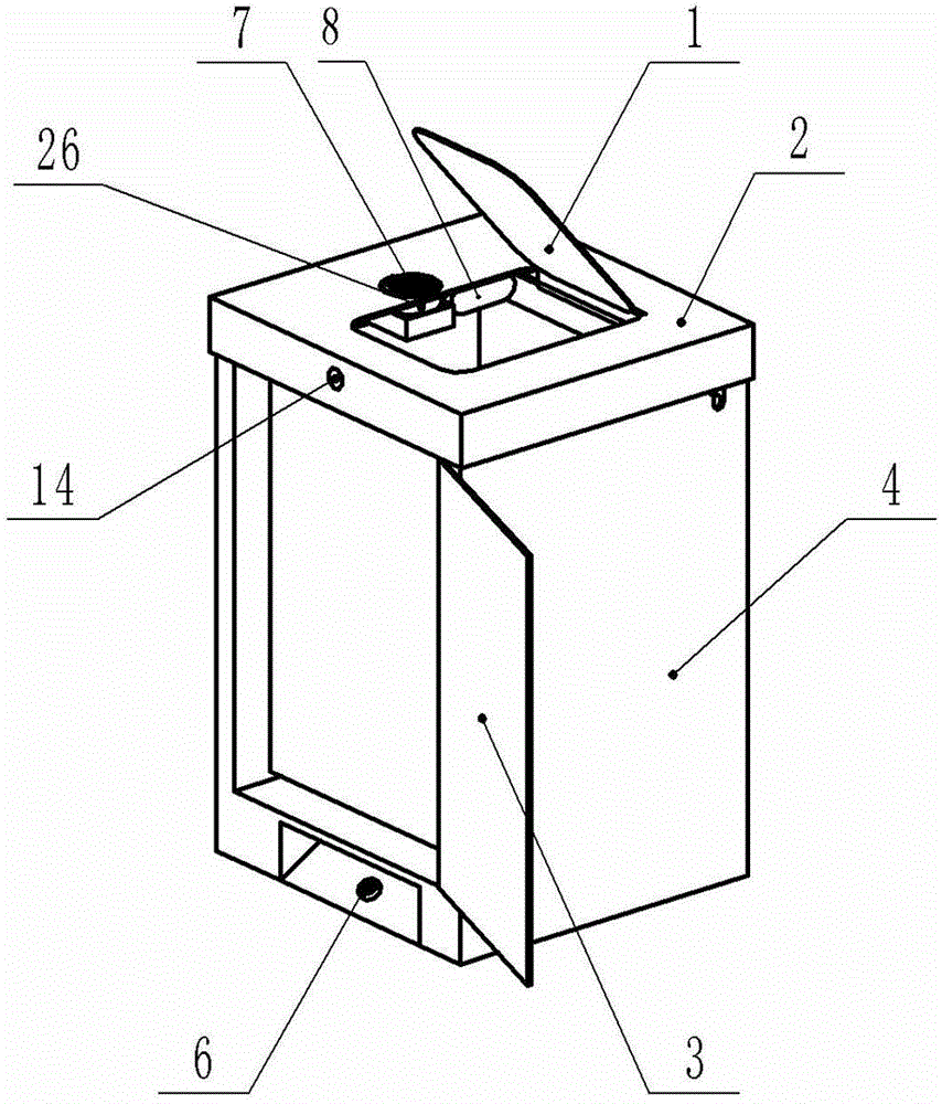 Automatic bag replacement deodorization rubbish bin