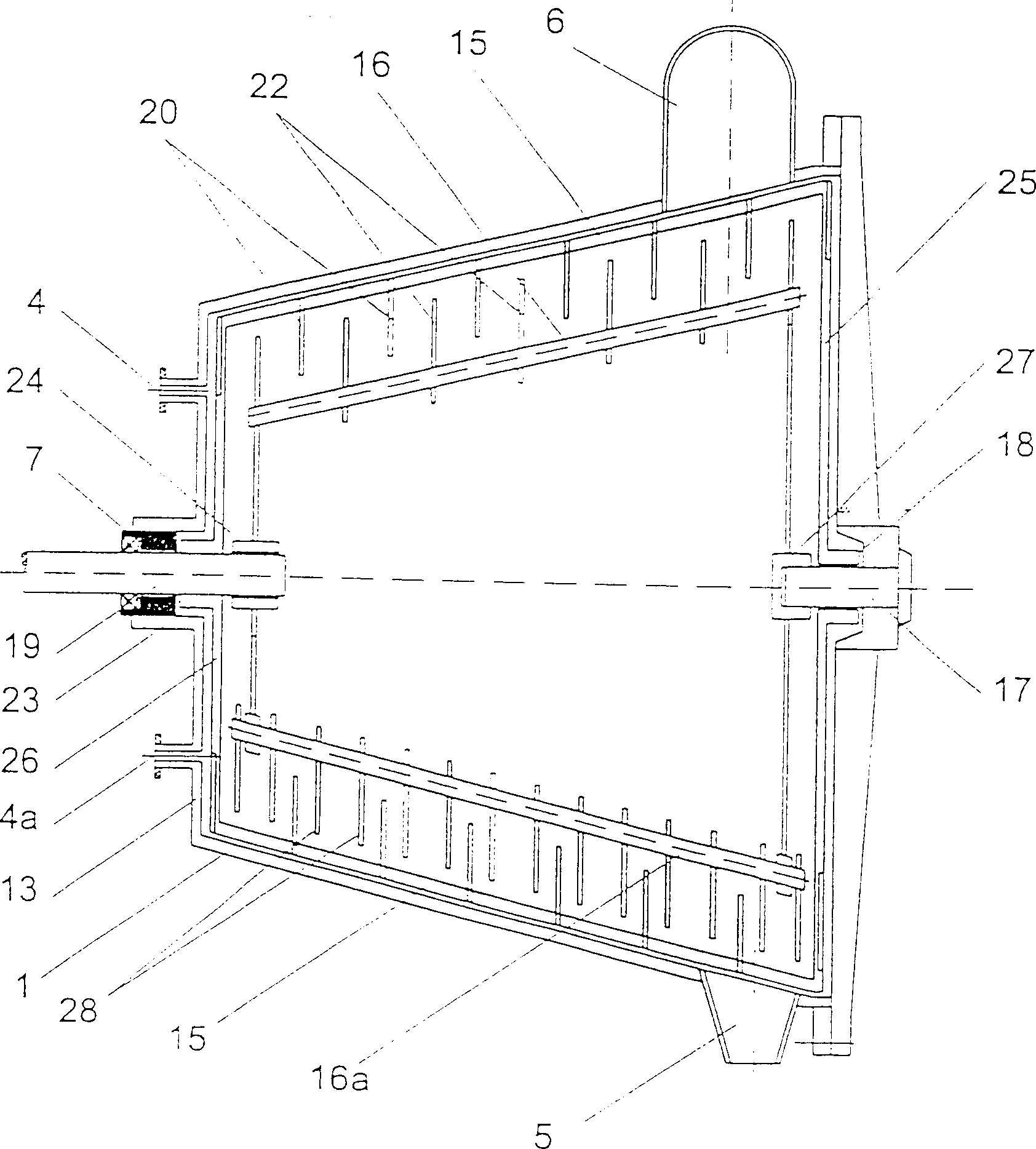 Batch polycondensation method and rotating disc reactor therefor