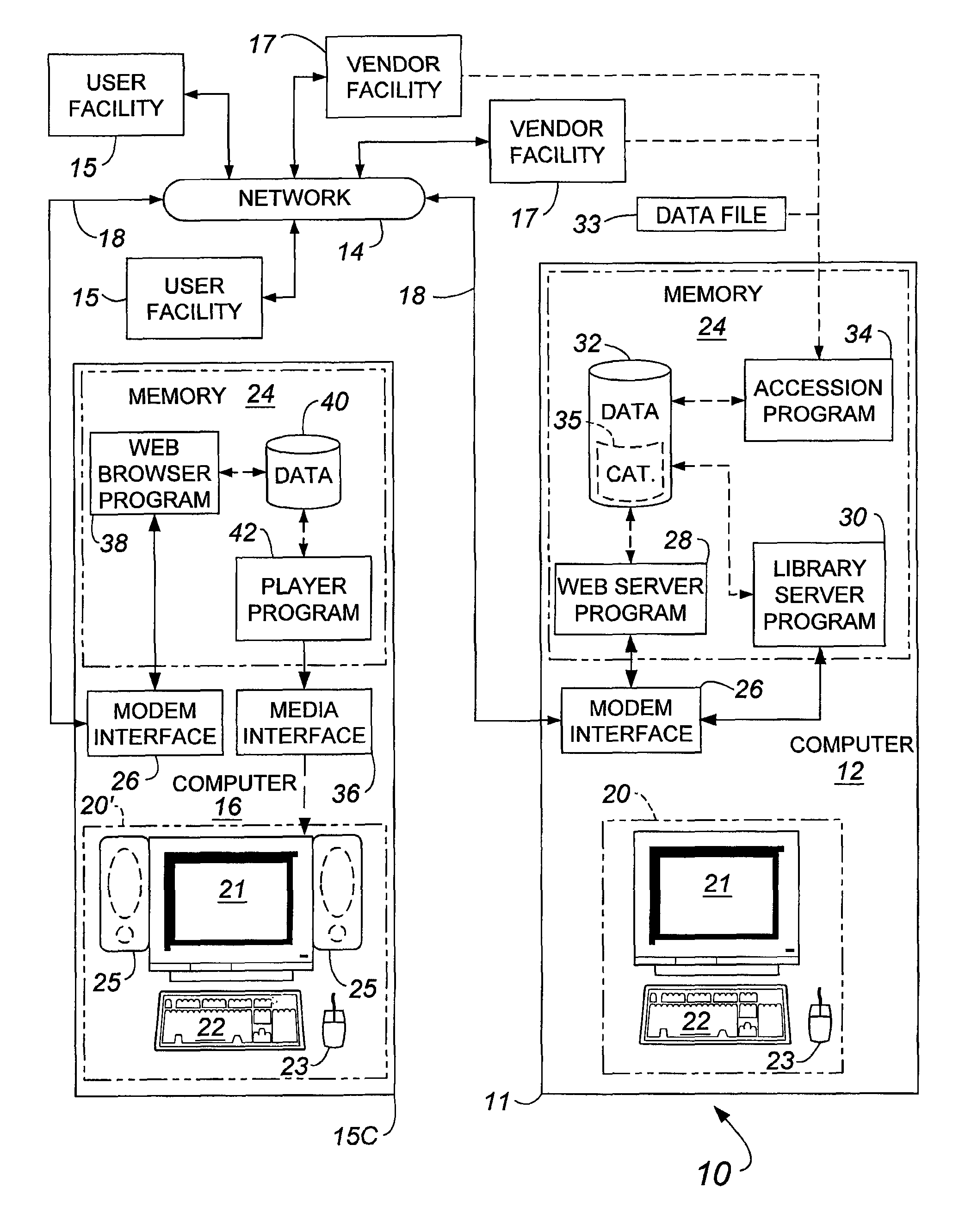 Rechargeable media distribution and play system