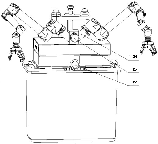 Hot-line work device and control method thereof