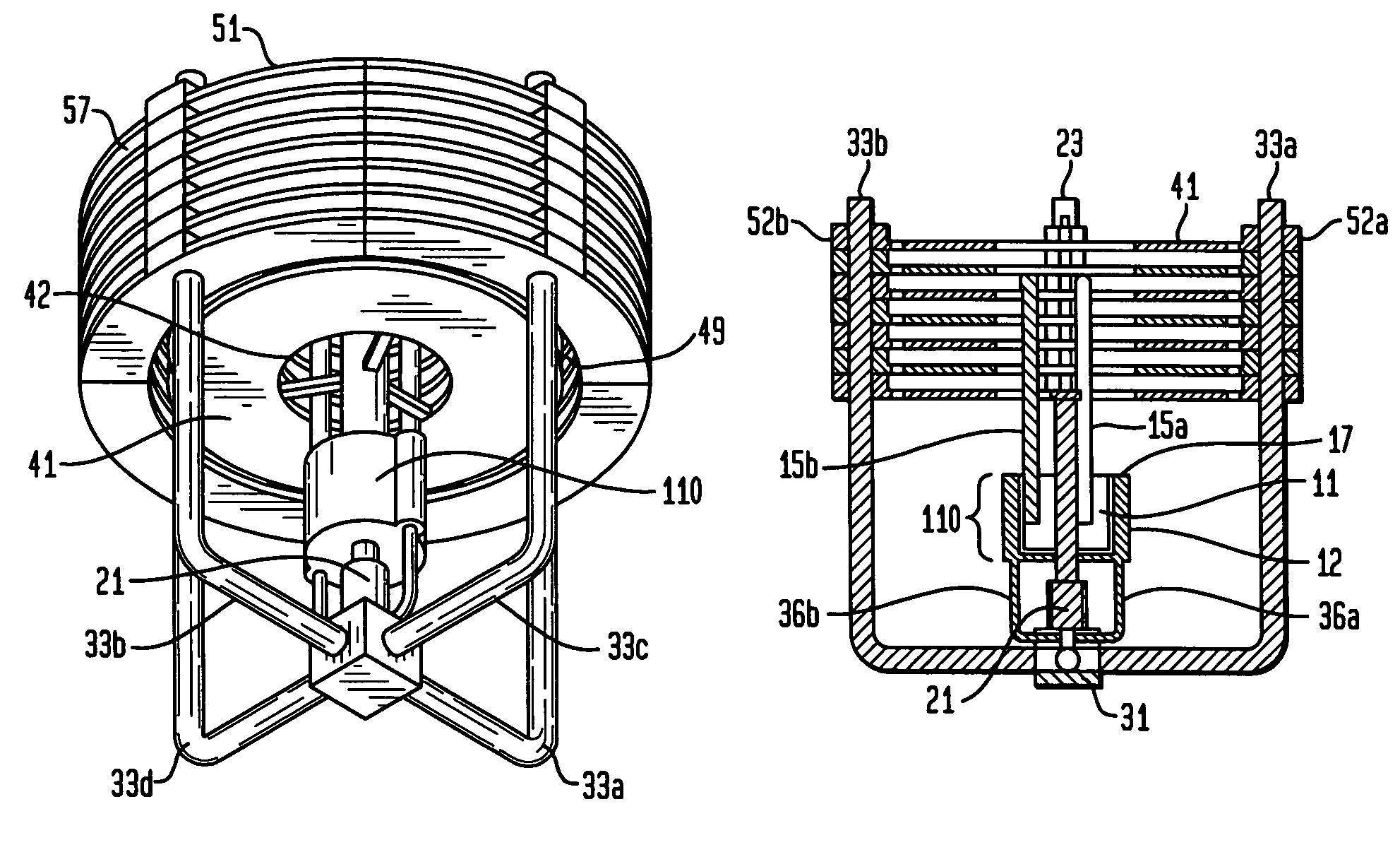 Cooling apparatus for heat generating devices