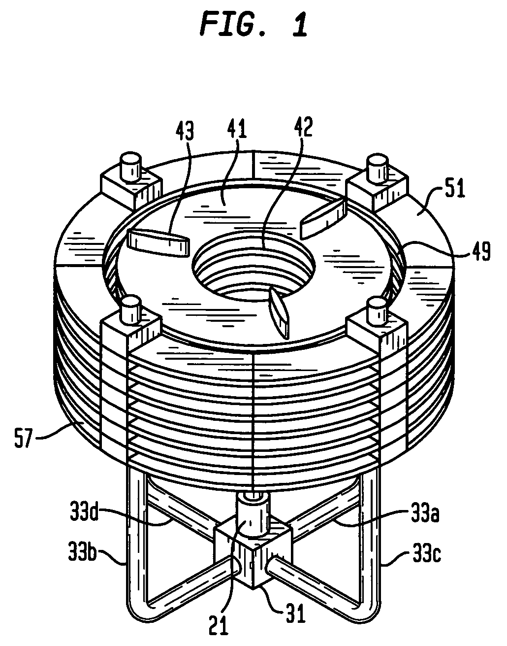 Cooling apparatus for heat generating devices