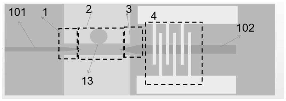 Optical detector and preparation method thereof