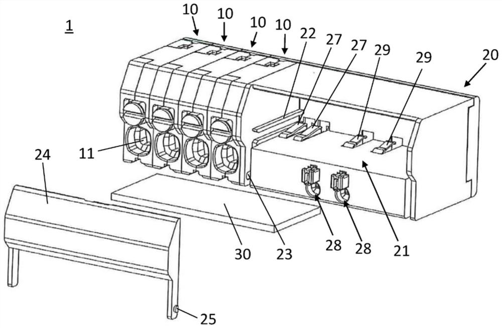 Modular pluggable connectors for interchangeable modular circuit boards