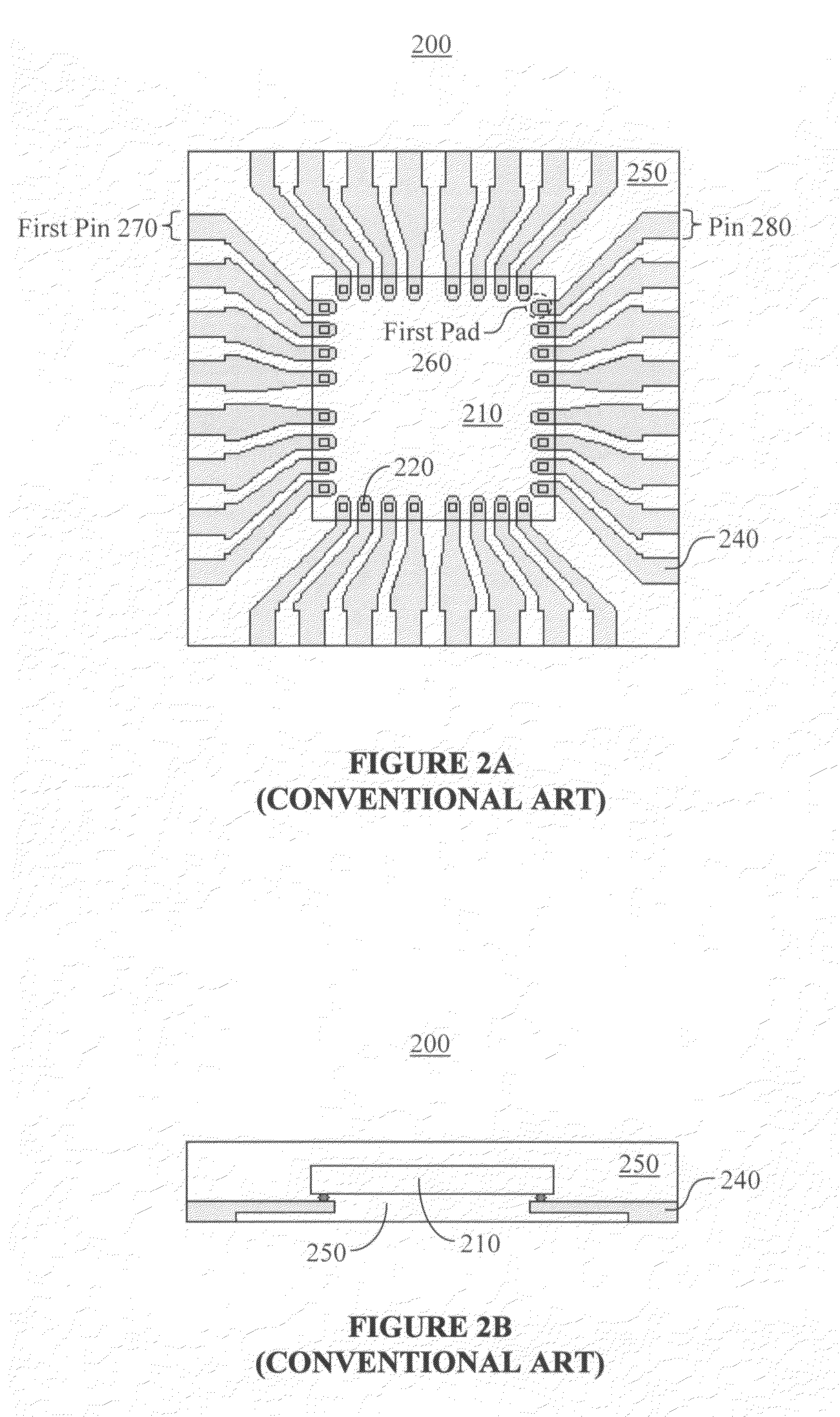 Semiconductor device packaging using etched leadfingers