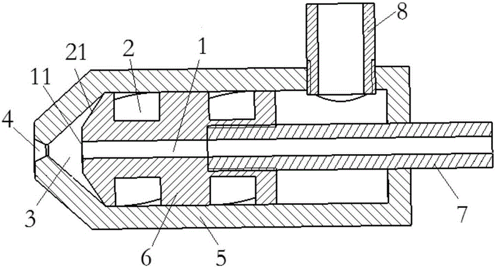 Foamed asphalt generation device