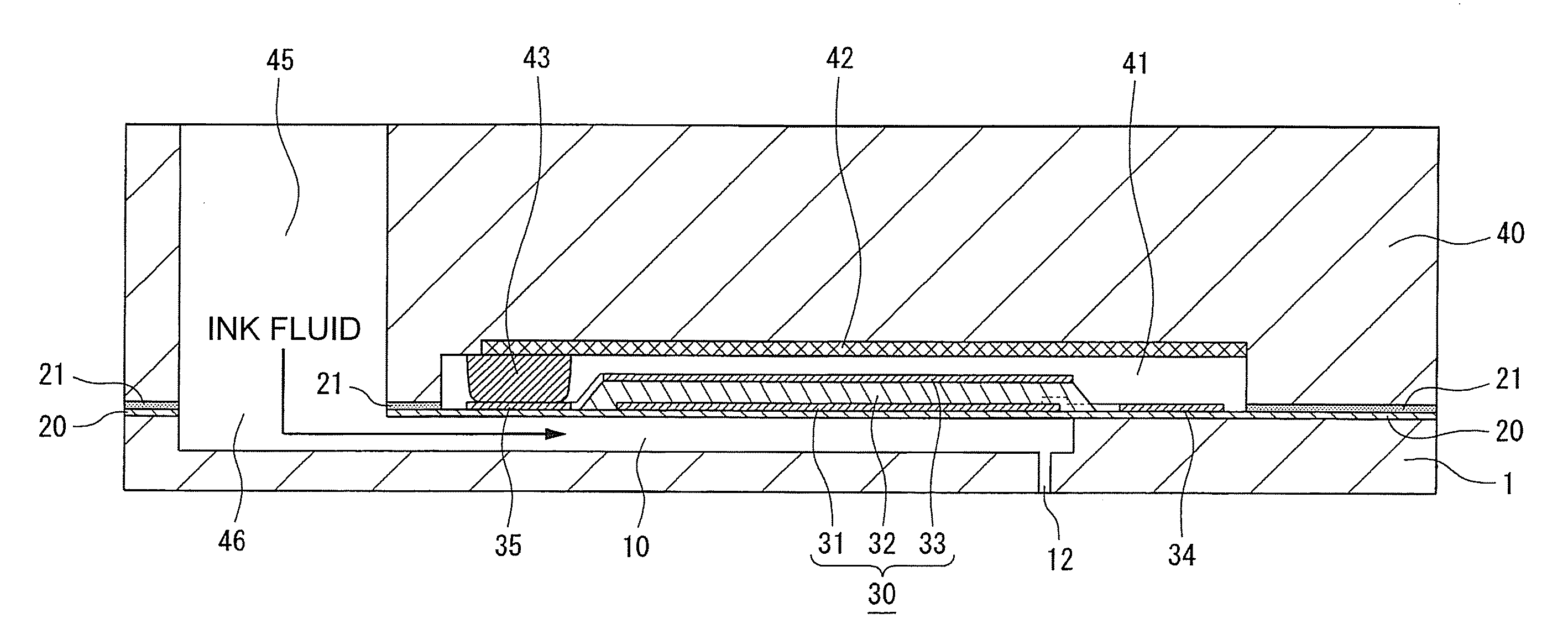 Inkjet recording head, inkjet recording device, and method for manufacturing the inkjet recording head