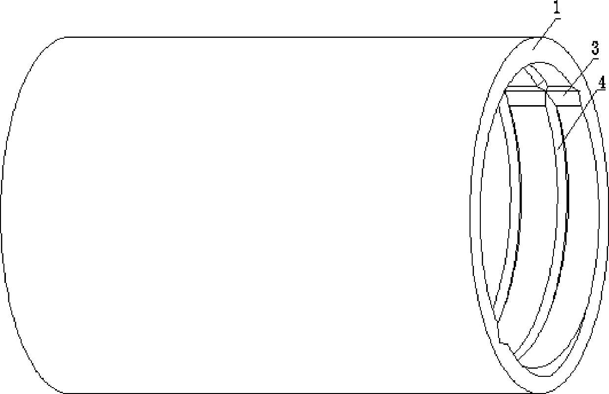 Polymer metal wear-resistant self-lubricating composite material, production method thereof, and guide bearing