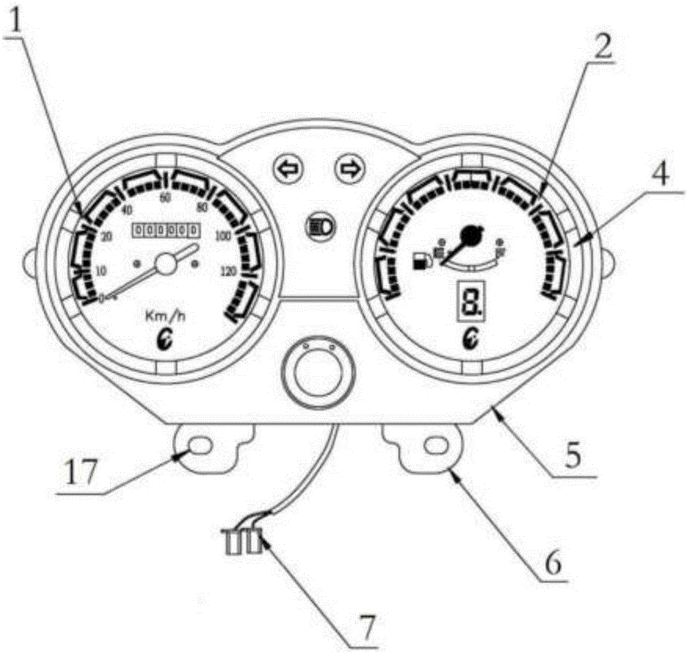 Automotive instrument assembly