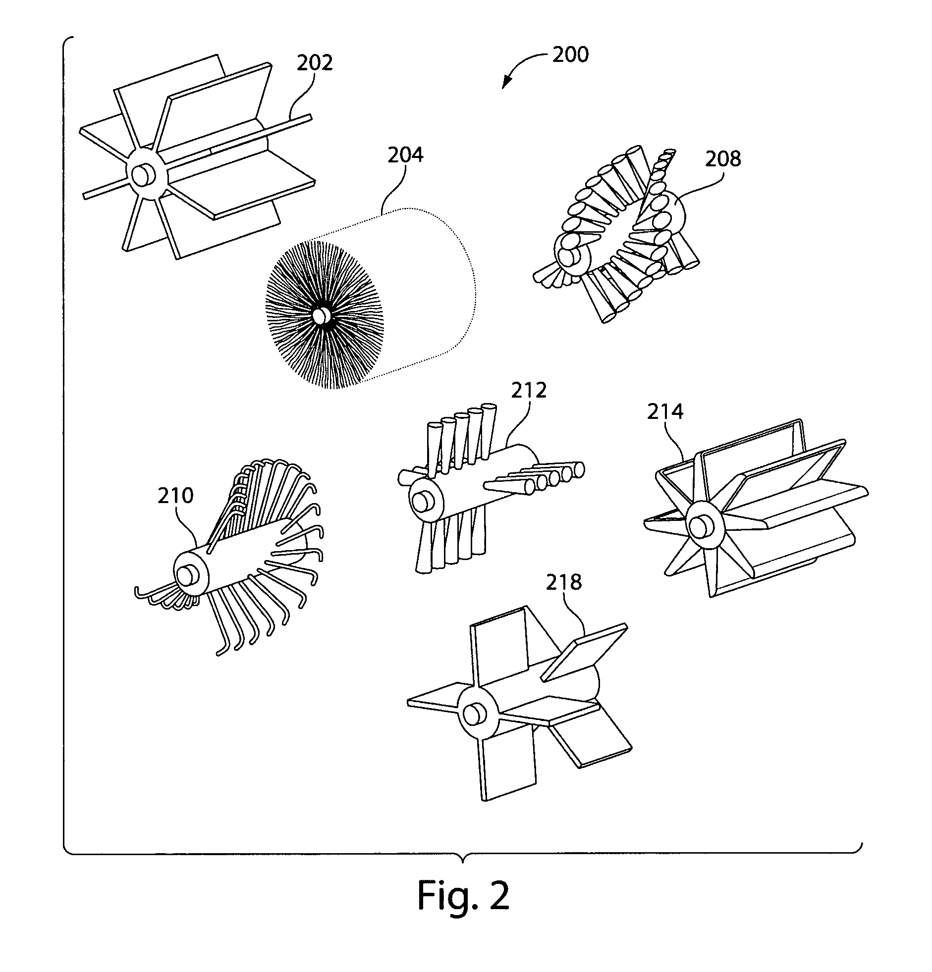 Systems and methods of a power tool system with interchangeable functional attachments