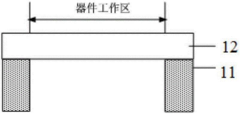 Manufacturing method of micro-electromechanical device, micro-electromechanical device and micro-electromechanical device base structure