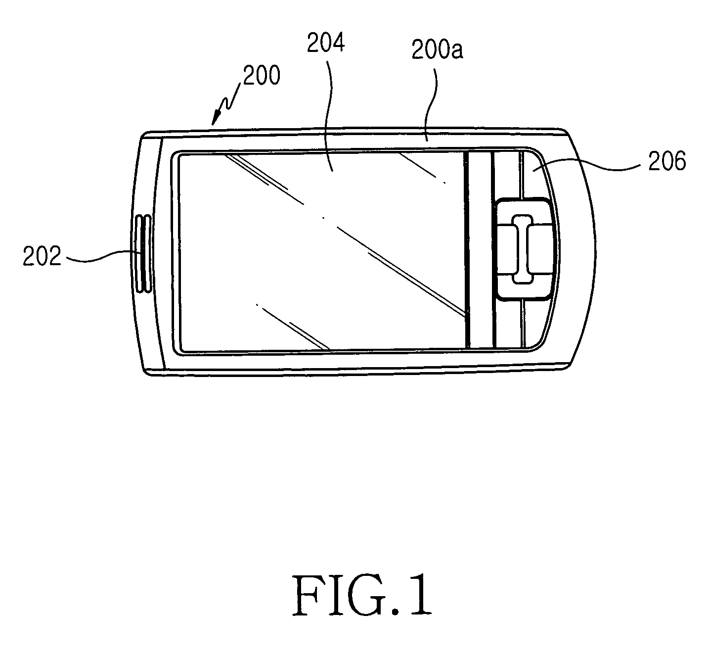 Sliding/swing-type portable digital communication apparatus