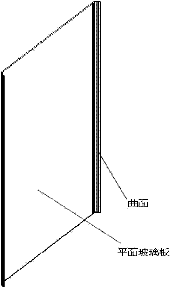 3D curved glass panel forming method and 3D curved glass panel obtained through forming method