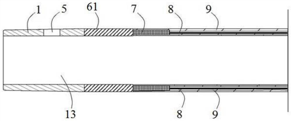 Introducing sheath, catheter and fossa ovale detection method for atrial septal puncture