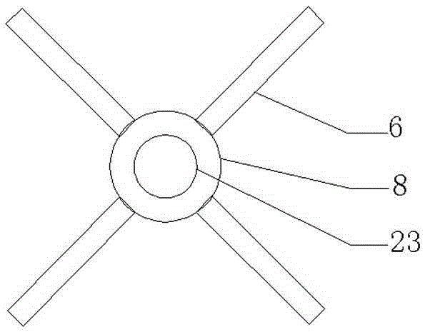 Integrated vertical-axis tidal current energy power generation device