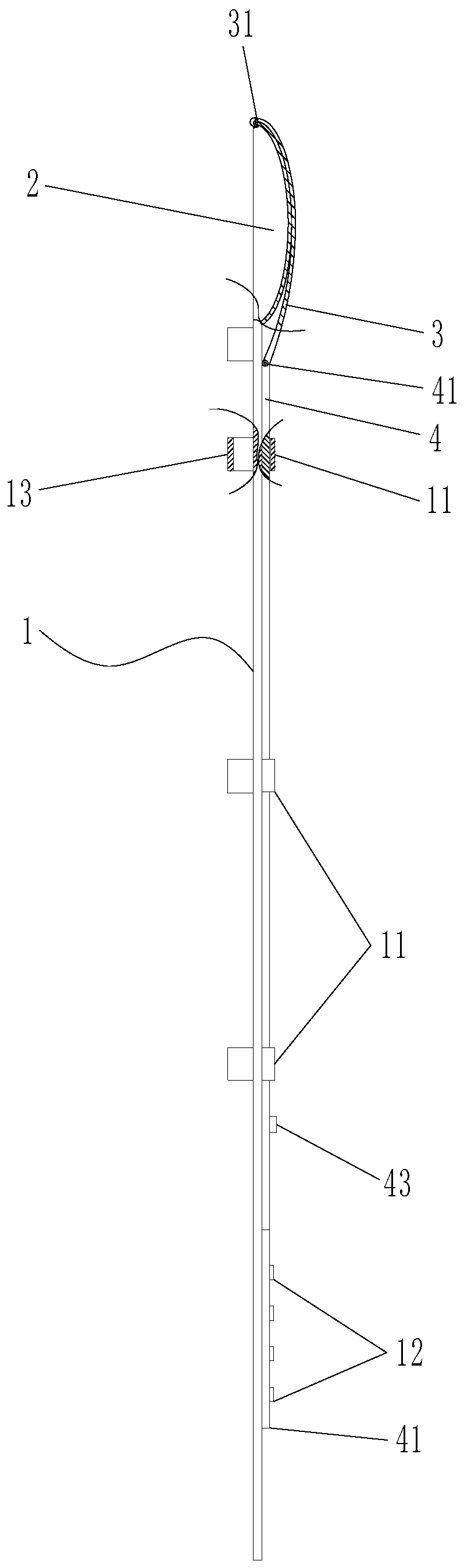 Dilatation and curettage device for obstetrics department