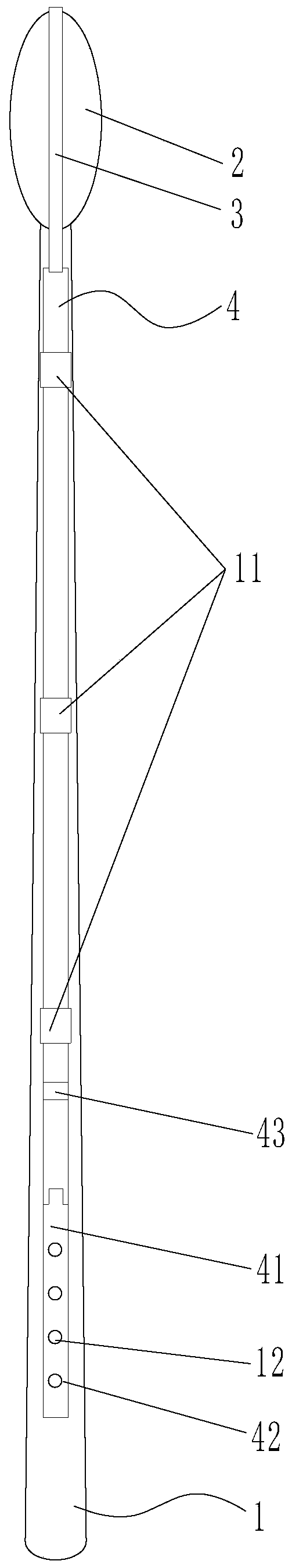 Dilatation and curettage device for obstetrics department