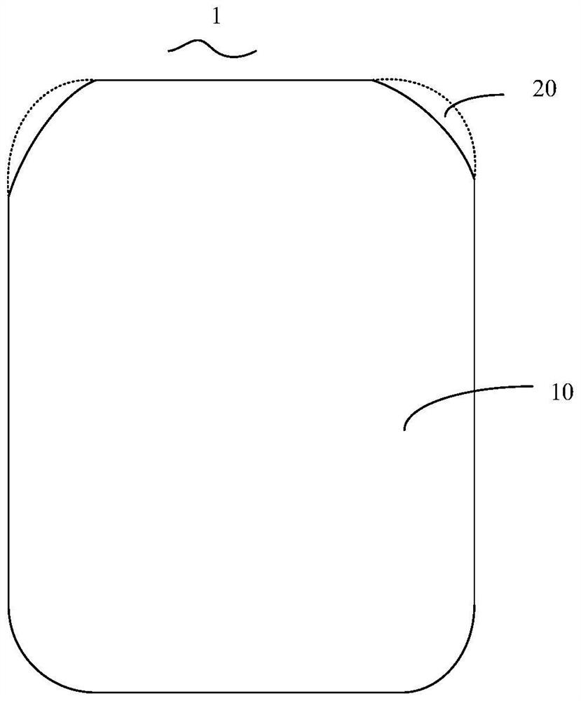 Polaroid, liquid crystal display panel, liquid crystal display device and assembling method thereof