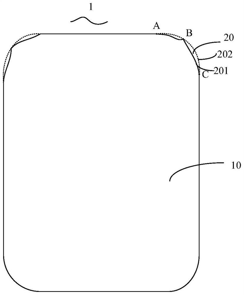 Polaroid, liquid crystal display panel, liquid crystal display device and assembling method thereof