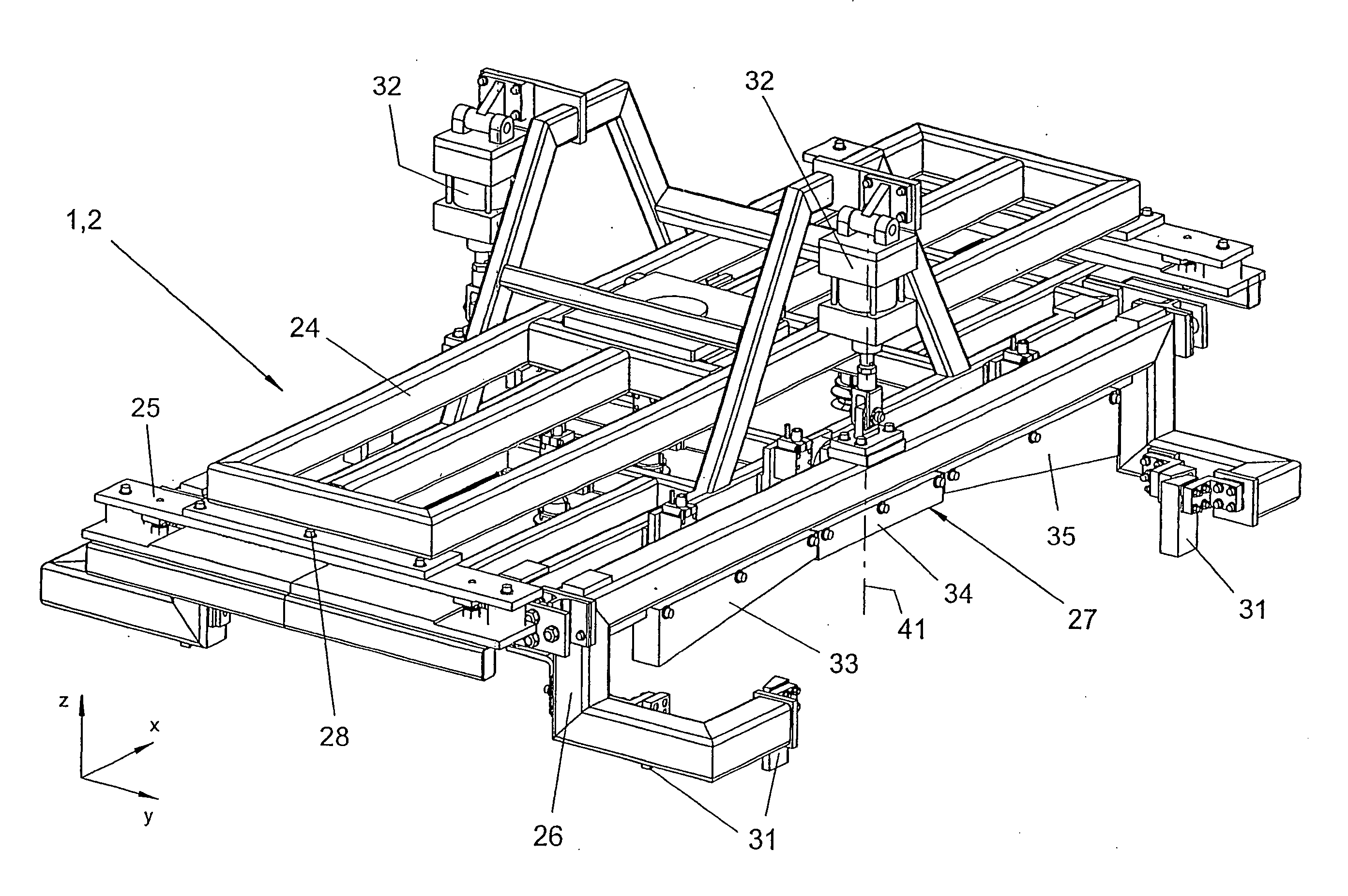 Joining device and joining process