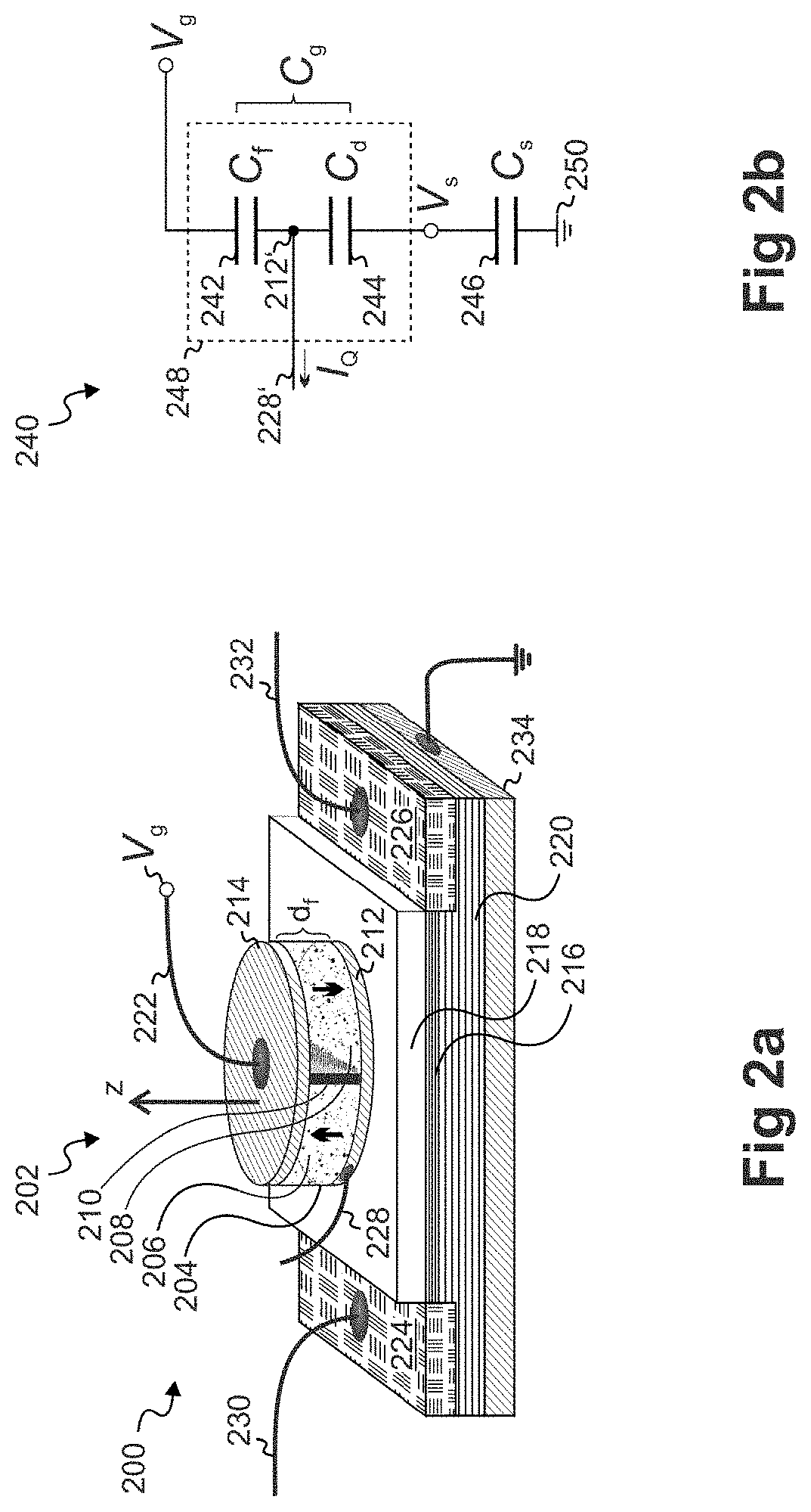 Field effect transistor with a negative capacitance gate structure