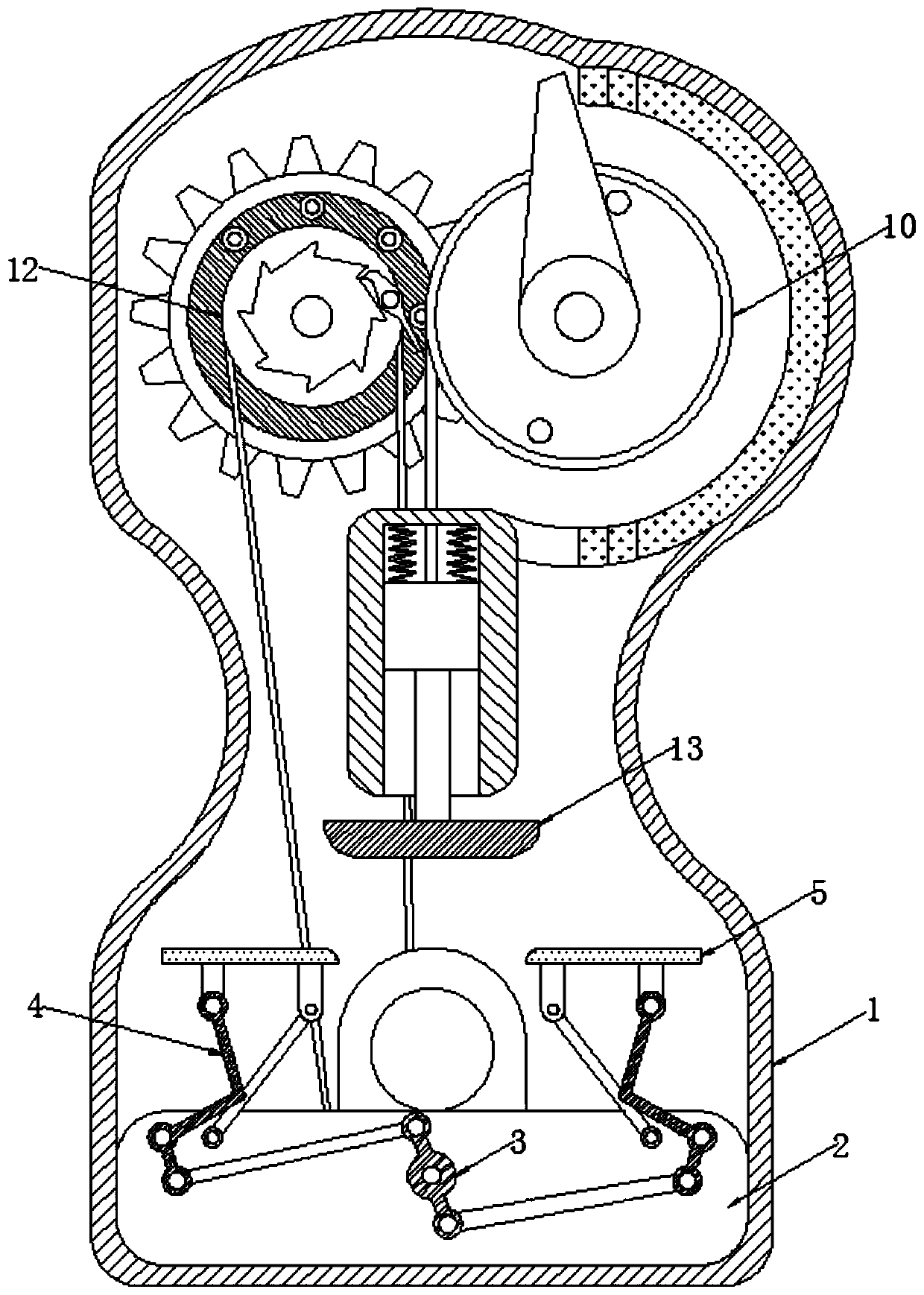 Detection device for automatically checking basketball inflation conditions based on capacitance principle