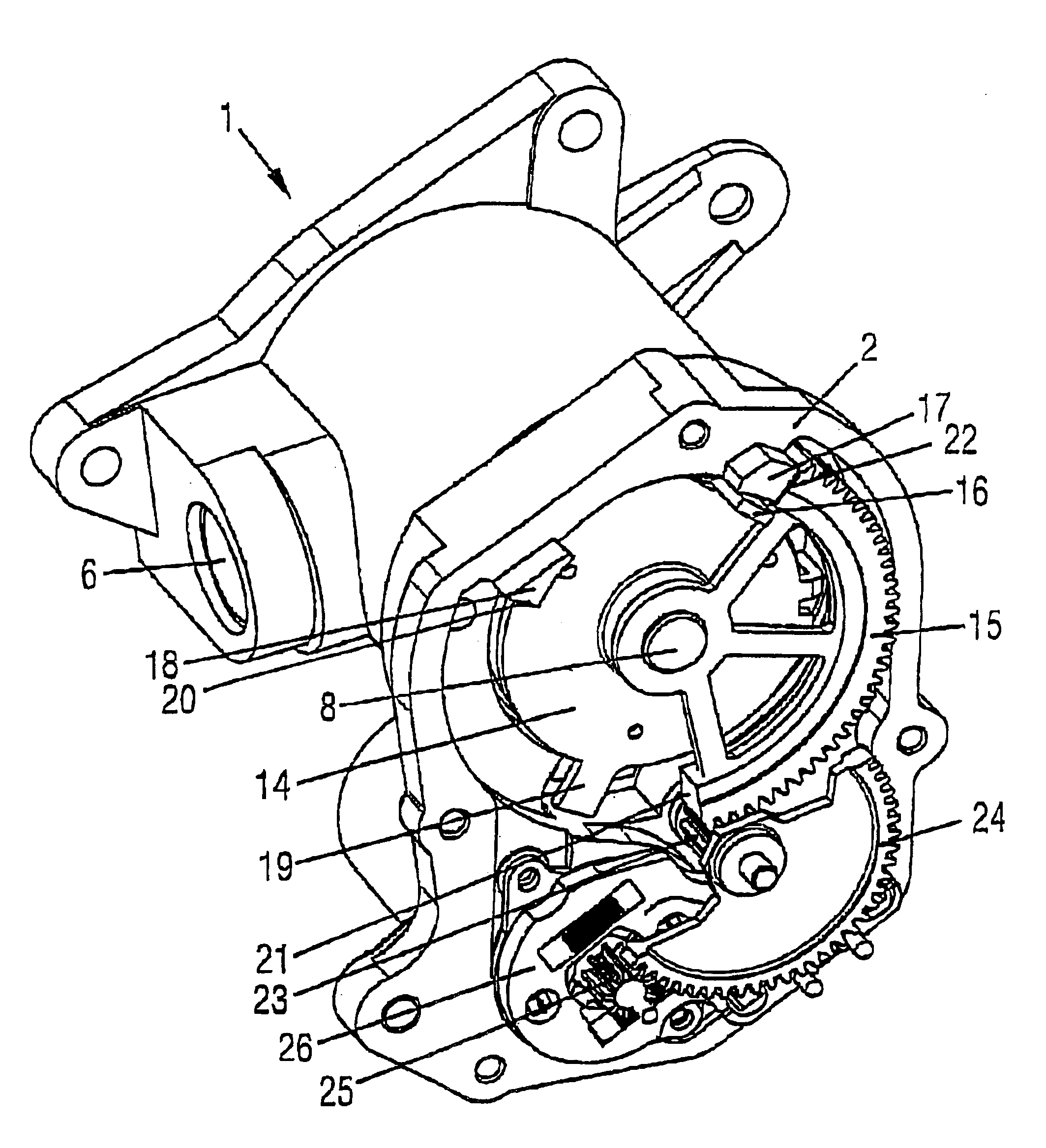 Actuating device