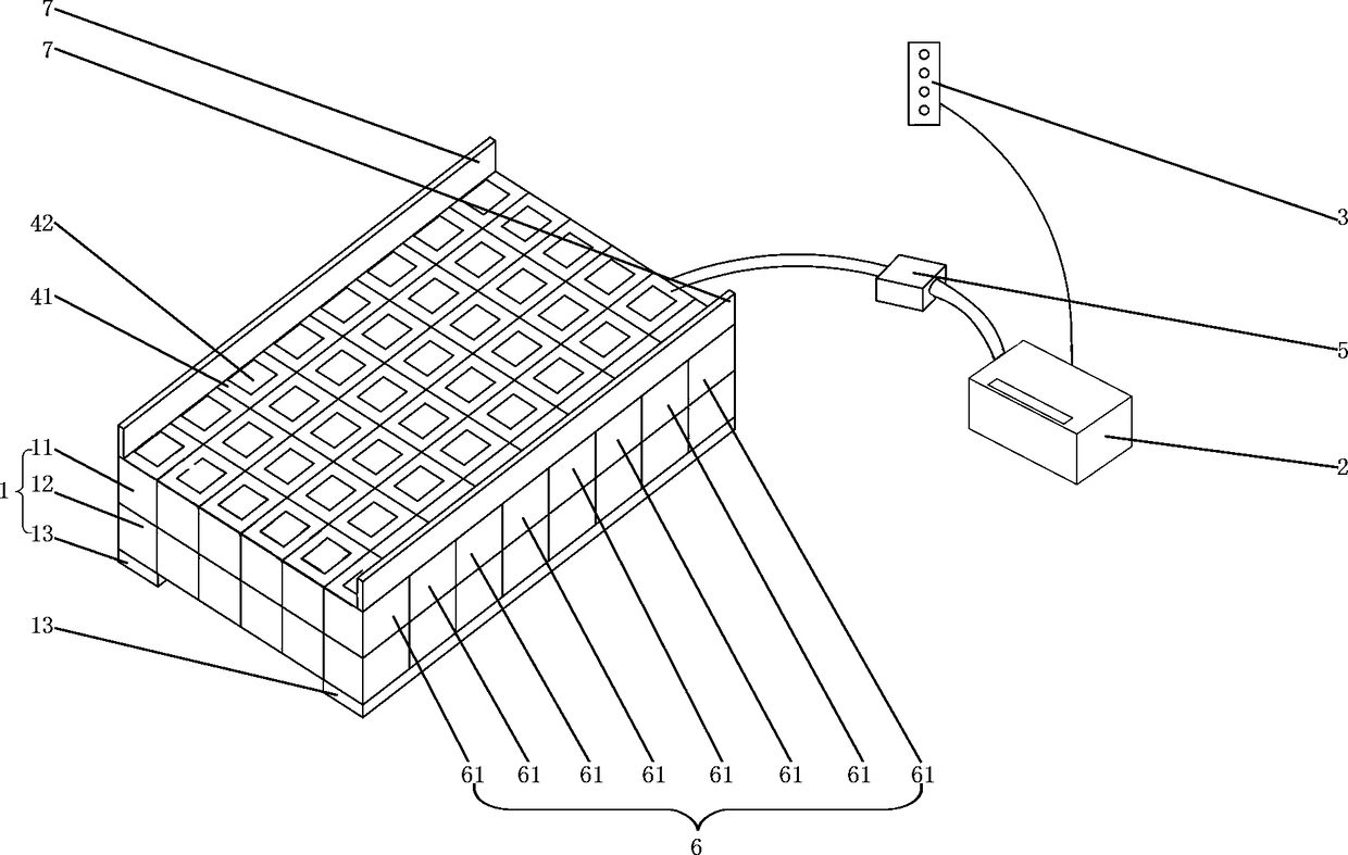 Air cushion bed for preventing bedsore