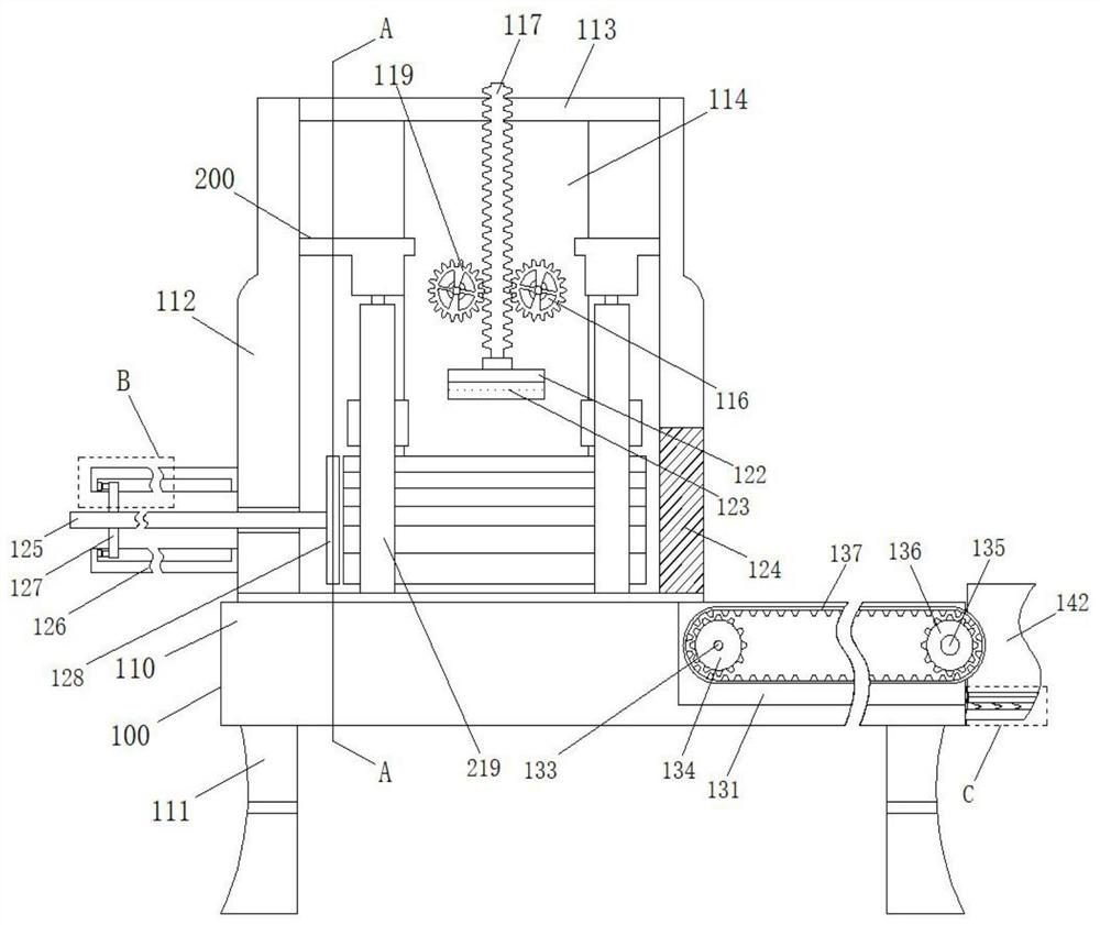 Automatic carton nailing and packing machine