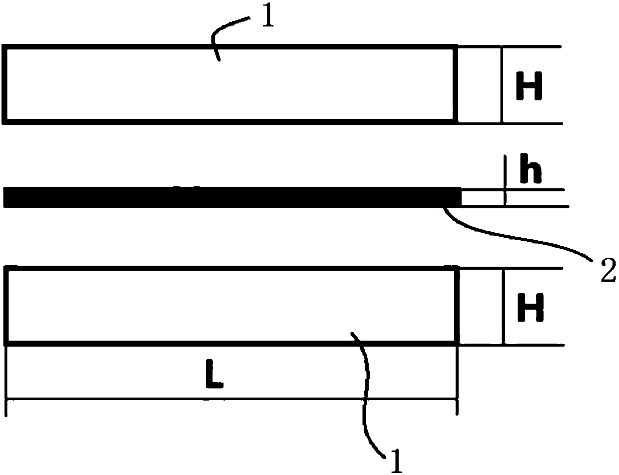 Method for preparing alkene alloy by accumulative roll bonding technology and alkene alloy