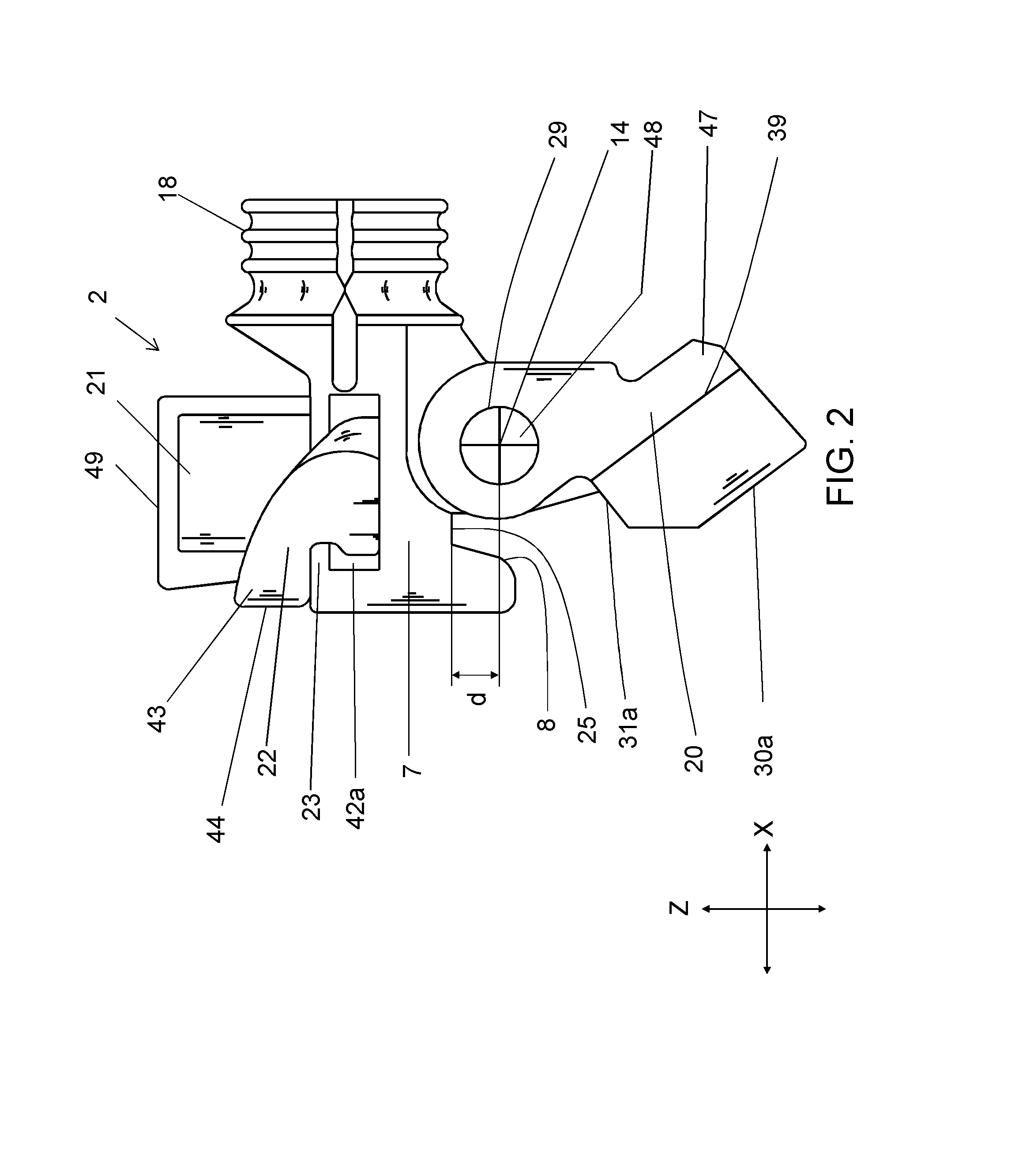 Coupling member for scaffoldings