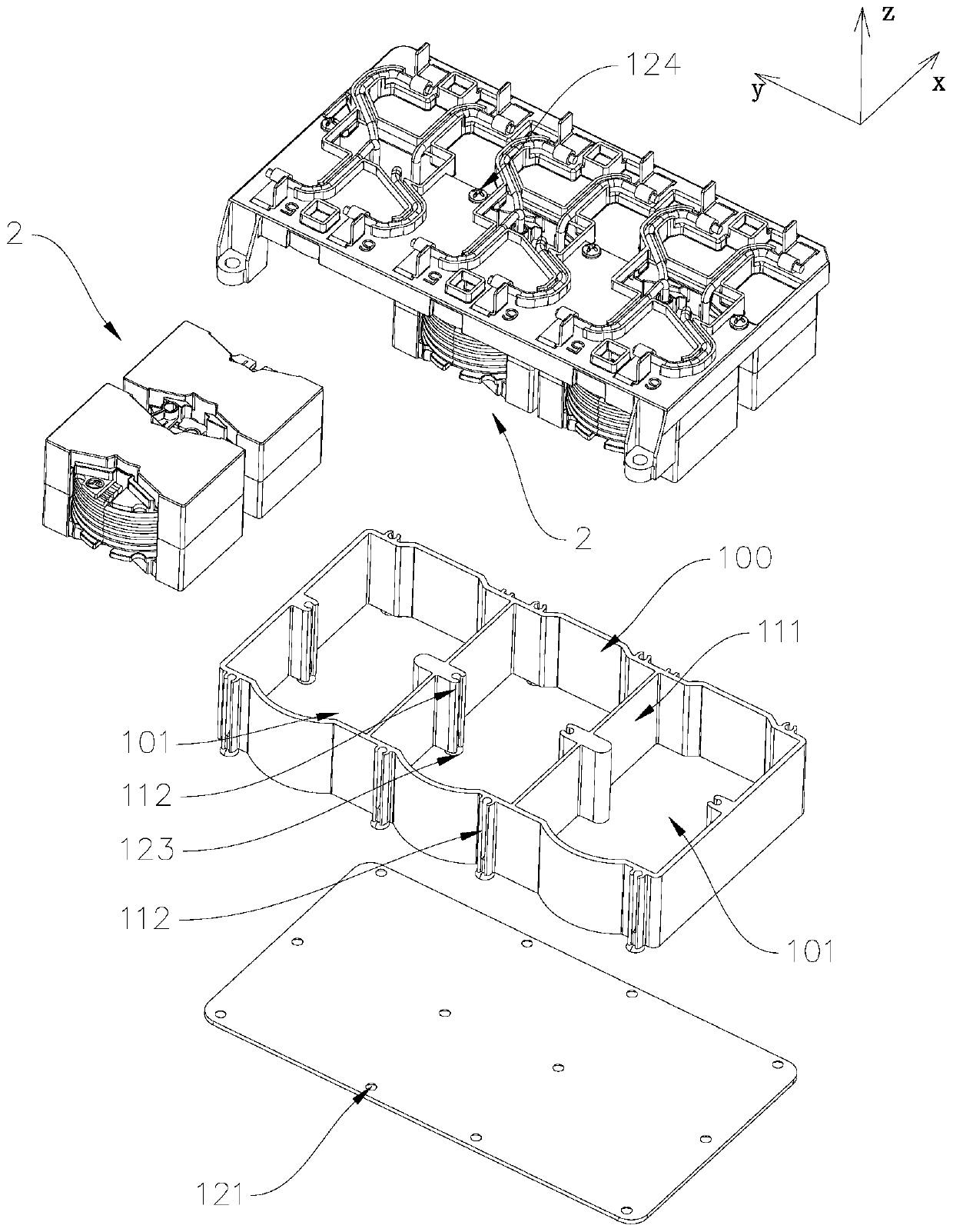 Multi-phase transformer