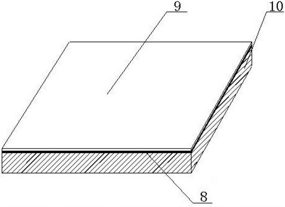 Pitch-based carbon fiber non-woven felt insulation board and manufacturing method thereof