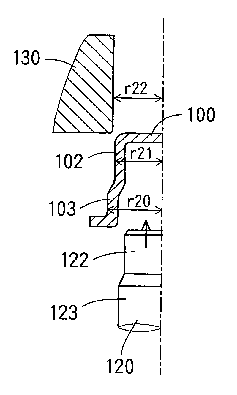 Manufacturing method for cylindrical part