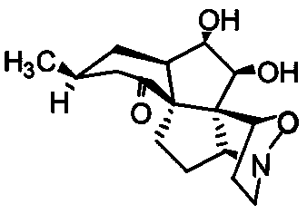 Application of Lycojaponicumin B in medicine for treating lung cancer