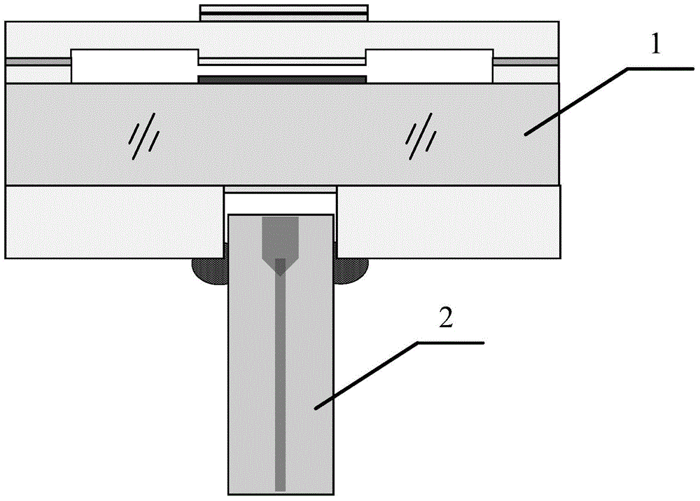 MEMS process based miniature packaged F-P pressure sensor and forming method