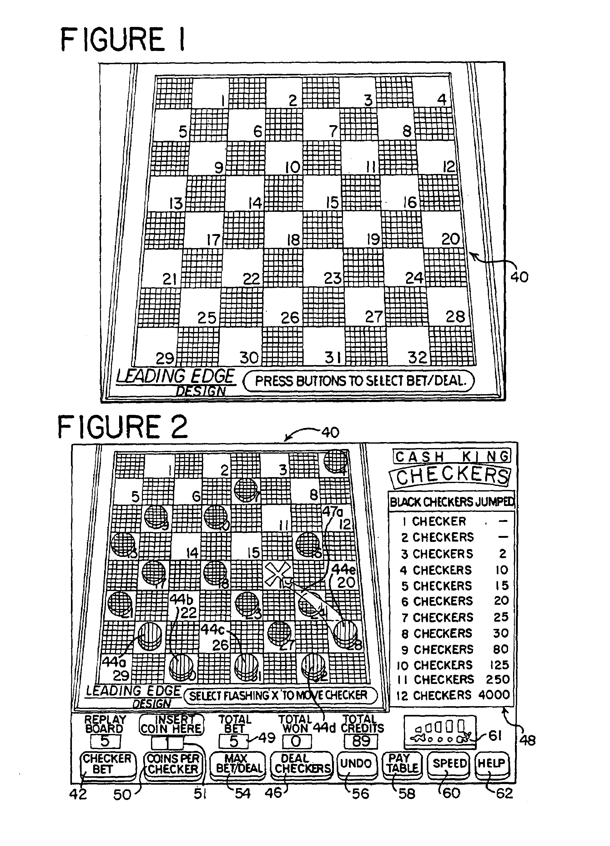 Computerized game with cascading strategy and full information